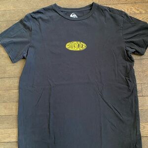 Vintage Quiksilver Tee with Yellow Logo